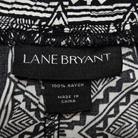 Lane Bryant Shorts Womens Plus 18 Gray Loungewear High Rise Elastic Waist Rayon - Picture 11 of 14